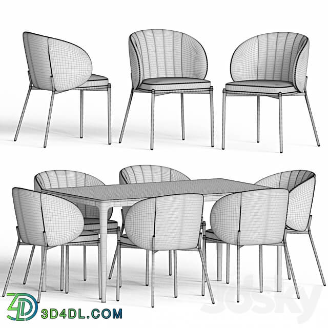 Table Chair Dining Set 98