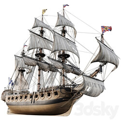 Sailing frigate Oliphant 1705 