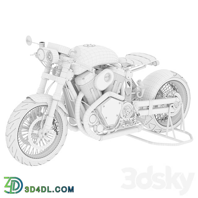 Custom motorcycle