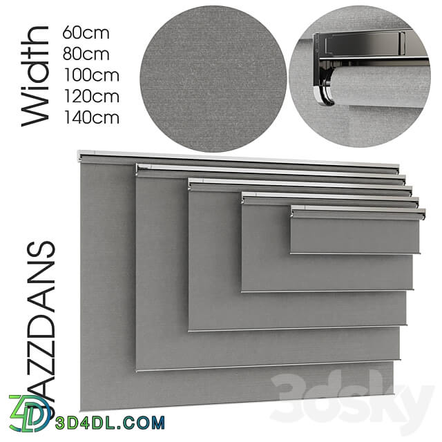 Jazzdans. Block Out Roller Blind