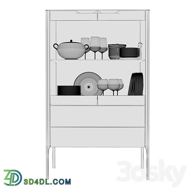 Wardrobe Display cabinets Sideboard Angel Cerda CP1806 F