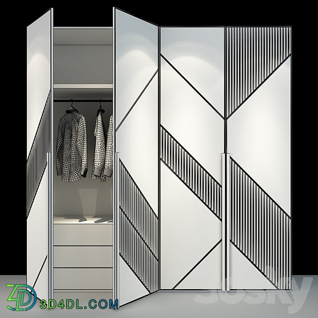 Wardrobe Display cabinets Cabinet Furniture 039