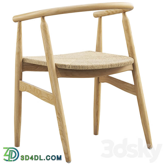 Joybird Rayne Dining Chair 2 options 3D Models