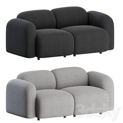 Swell Sofa 2 Seater by Normann Copenhagen 