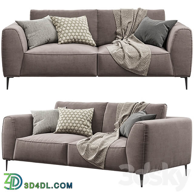Chateau dAx Dudy 2 seat fabric sofa 