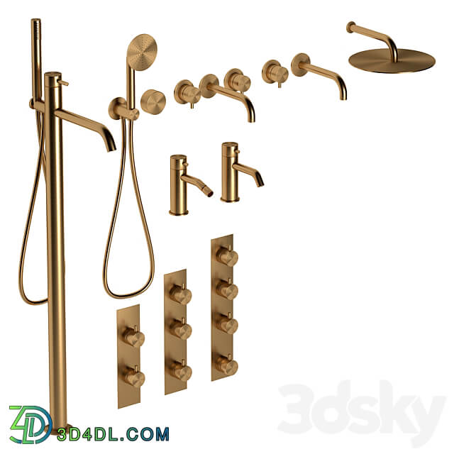 Plumbing mixers Quadro set 2