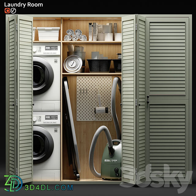 Bathroom accessories Laundry room 08