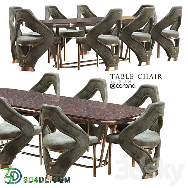 Table Chair table chair modern