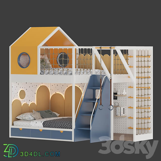 Full furniture set Childrens furniture set 03