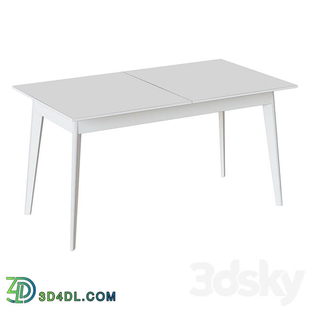 Pull out dining table DT706 3D Models