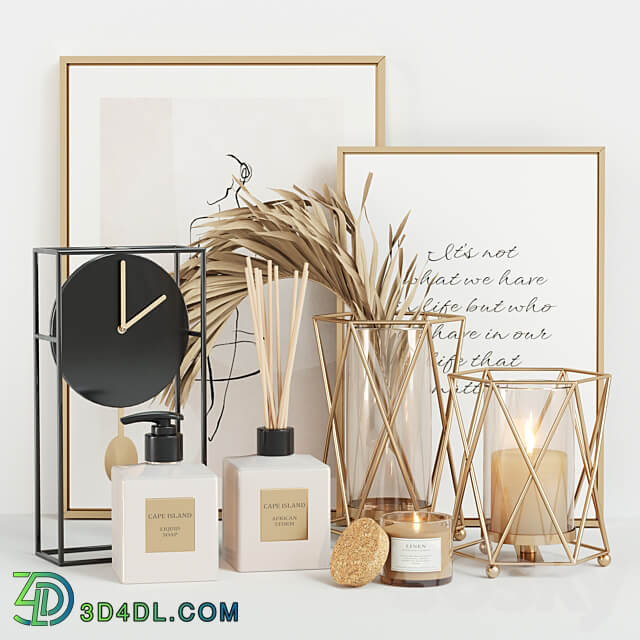 Cape Island Decor Set 04