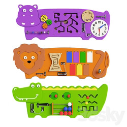 Miscellaneous Busyboard african animals 