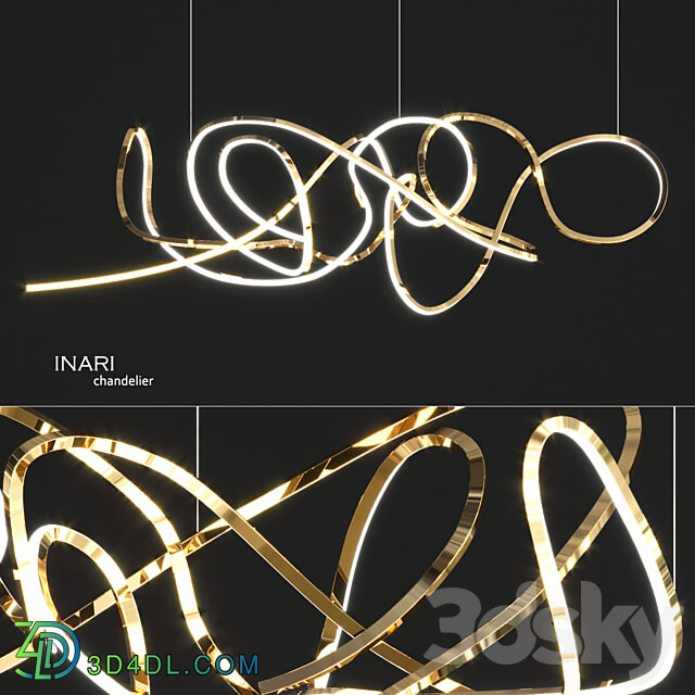 Pendant light Inari Chandelier by Cameron Design