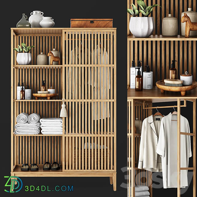 IKEA Nordkisa Spa Wardrobe 3D Models