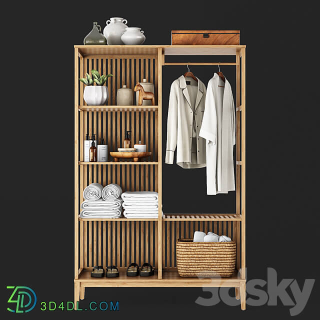 IKEA Nordkisa Spa Wardrobe 3D Models