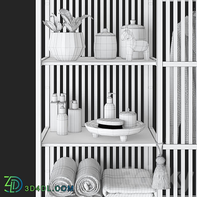 IKEA Nordkisa Spa Wardrobe 3D Models