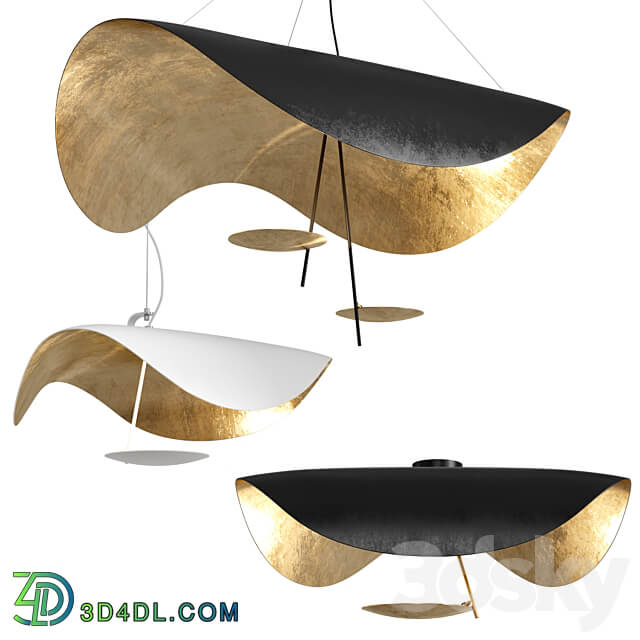 Pendant light Lederam Manta Catellani Smith Pendant Lamp