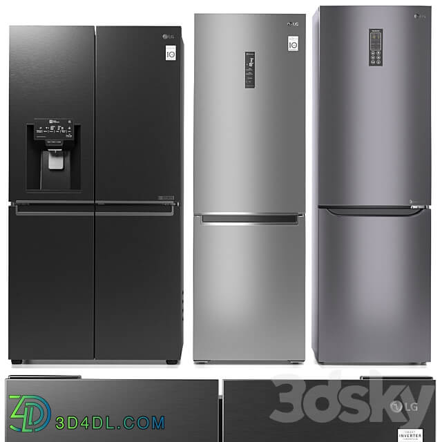 Refrigerator set LG 4