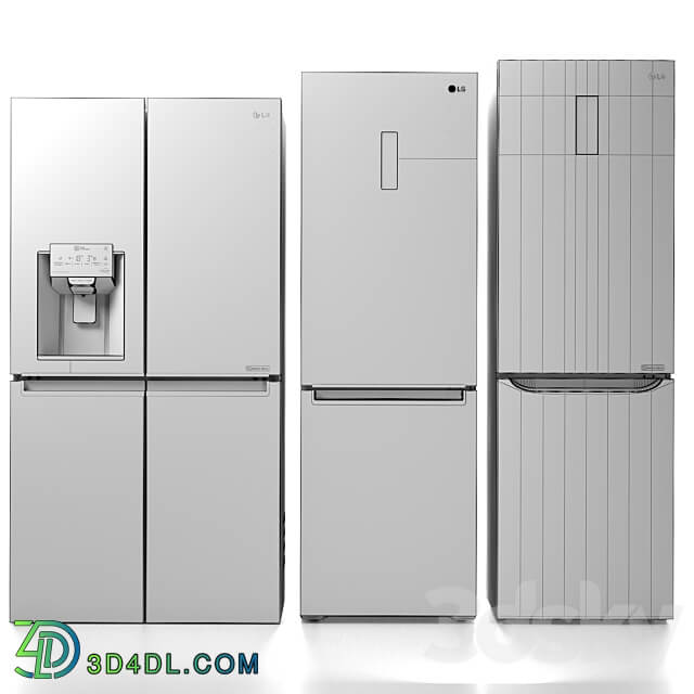 Refrigerator set LG 4