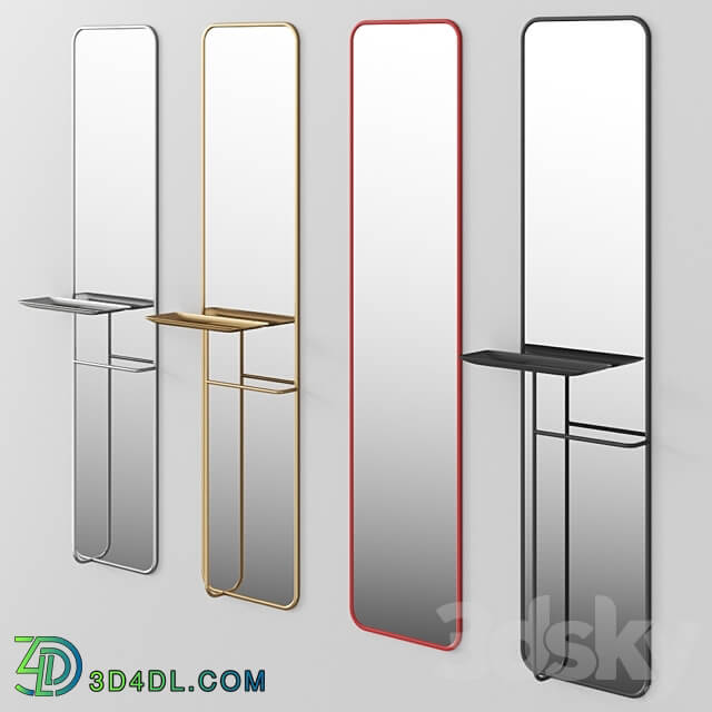 CONCIERGE By Caussa Mirror with stand