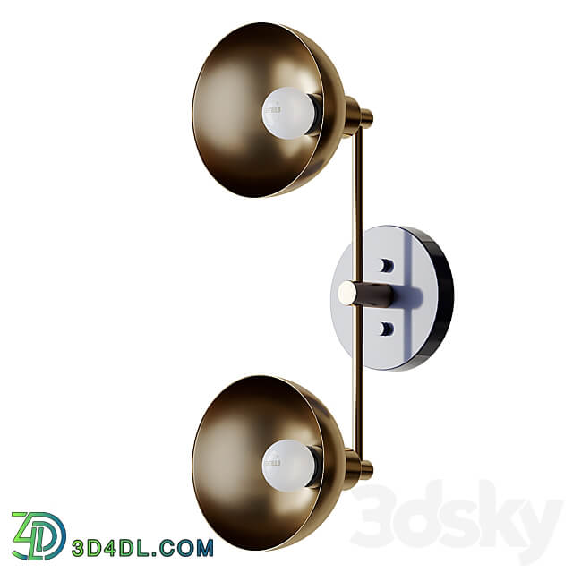 Robo Double Sconce Light from Inscapes Design
