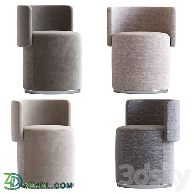 Love seat pouf rugiano