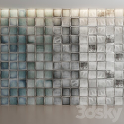 Tile Diesel Glass Blocks by Iris Ceramica 