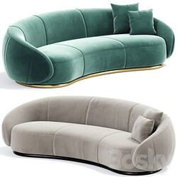 Ghidini long curved sofa 