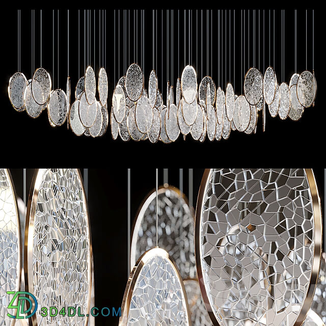 Pendant light Pendant lamp Vargov Design Stained Glass