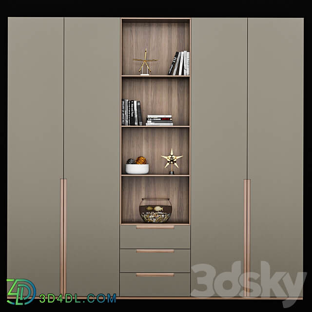 Wardrobe Display cabinets Furniture Shelf 026