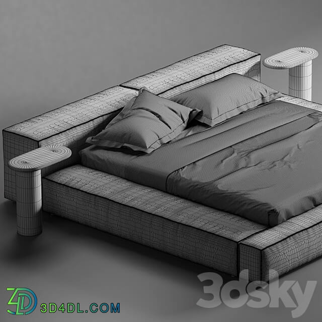 Bed Extrasoft bed Living Divani