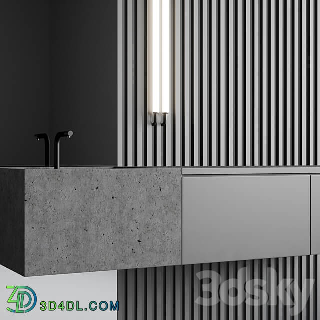 Bathroom console No. 4 3D Models