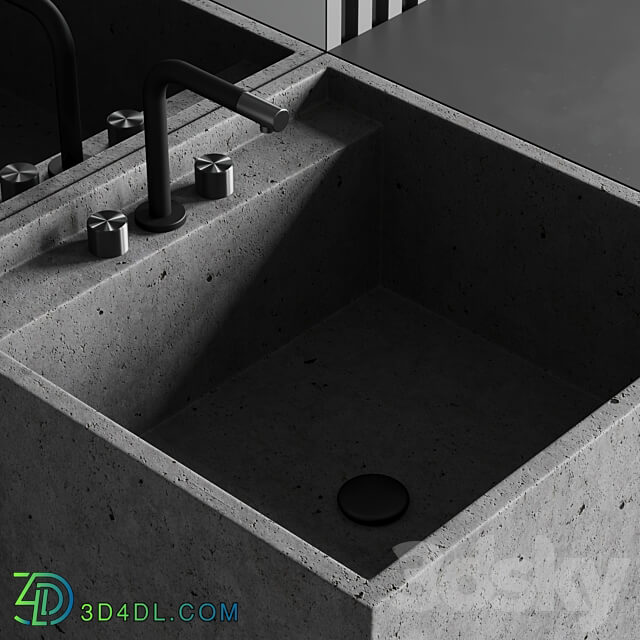 Bathroom console No. 4 3D Models