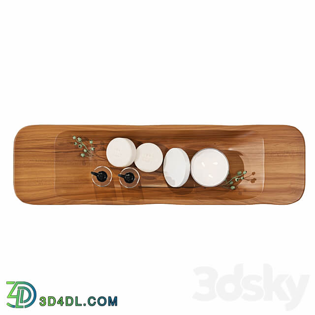 Zara Home teak wood tray