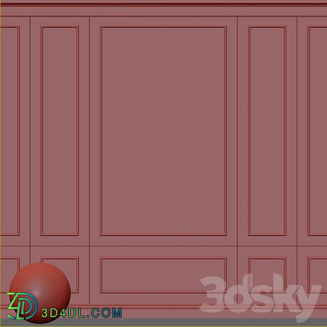 Stone Decorative plaster with molding 171