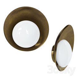 Brass Wall Lights Concha by Gallery L7 