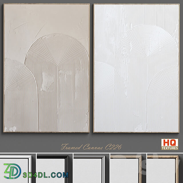 Abstract Arch Plaster Wall Art C 226