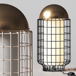 Mambo Unlimited Ideas UTU Soulful Magnolia Table Lamp 3D Models 