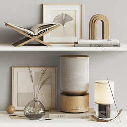 Decorative set with Bang Olufsen 