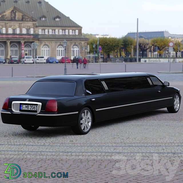 Lincoln Town Car limousine