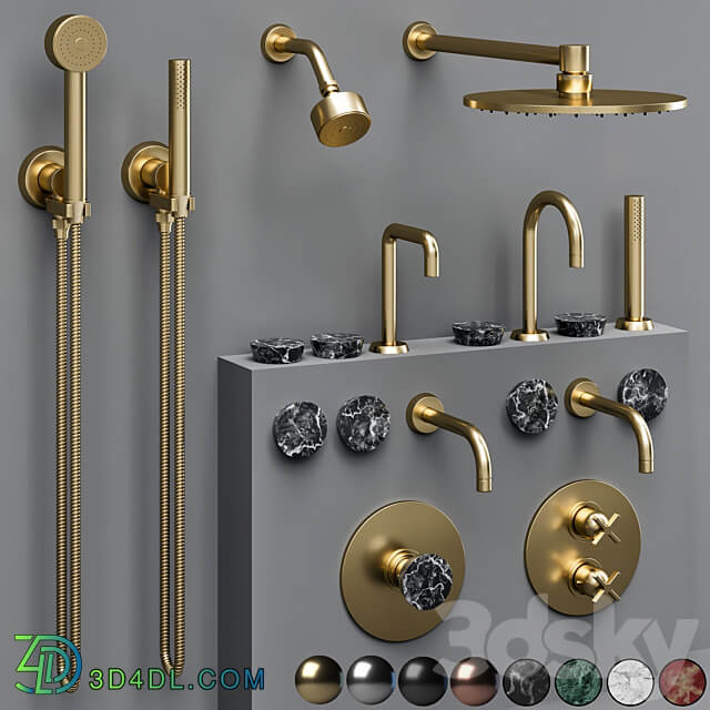 the watermark collection ZEN bathroom faucet set