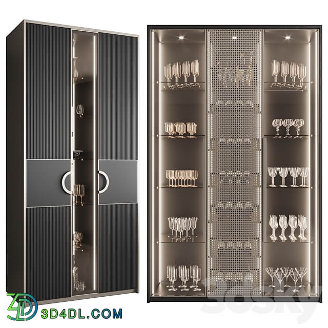 Wardrobe Display cabinets Сupboard with dishes My Design 20