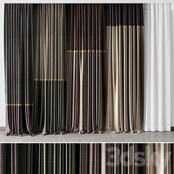 Hadi Curtains 33 Linen and silk velvet curtains 