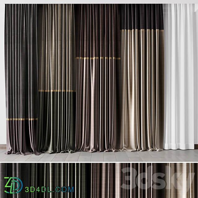 Hadi Curtains 33 Linen and silk velvet curtains