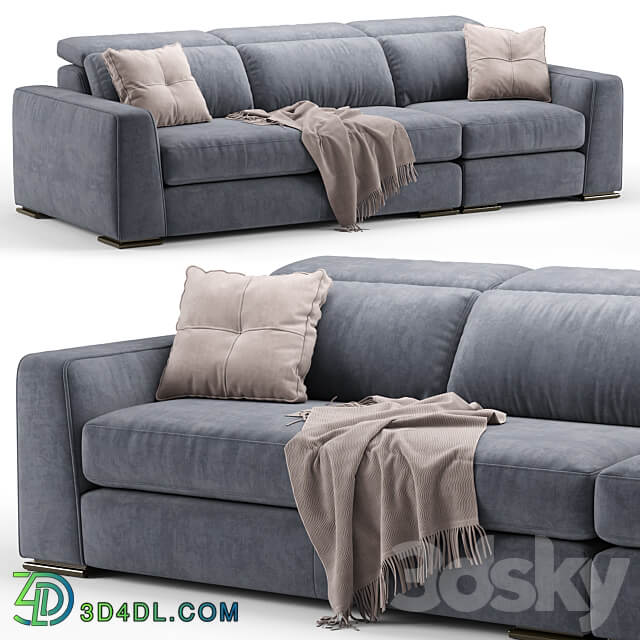 Cast contemporary modular sofa Calligaris