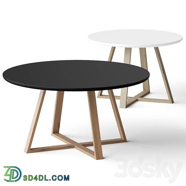 Nordic Studio Minimalist Creative Round Coffee Tables