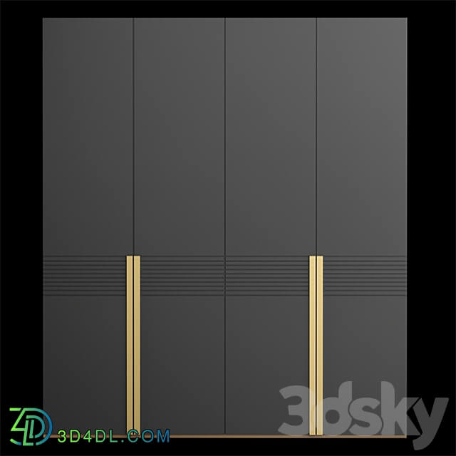 Wardrobe Display cabinets Shelf Desing 052