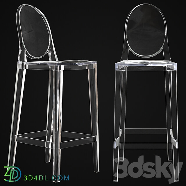 Bar stool Kartell One more 5890