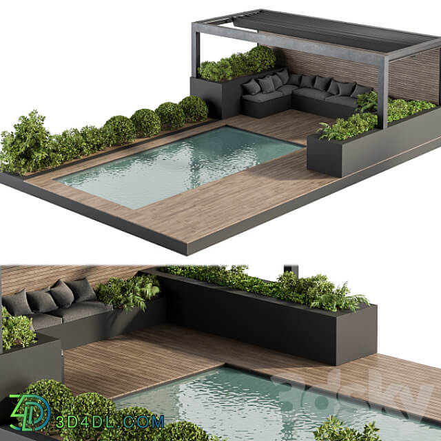 Other Backyard and Landscape Furniture with Pool 03
