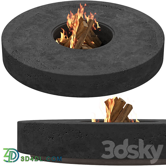 035 Travertine BBQ Dark 00